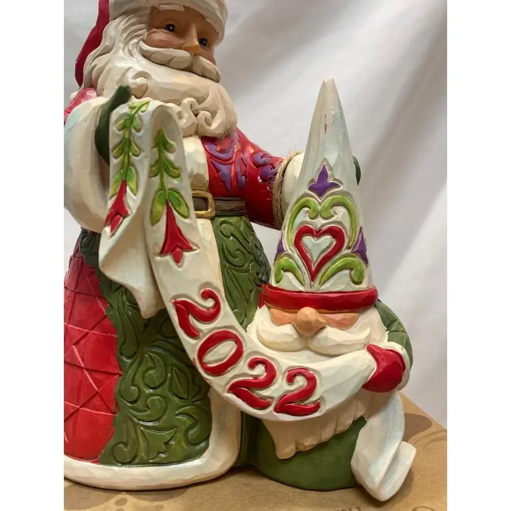 JIM SHORE HEARTWOOD CREEK GNOME TOGETHER FOR CHRISTMAS 2022 ORNAMENT